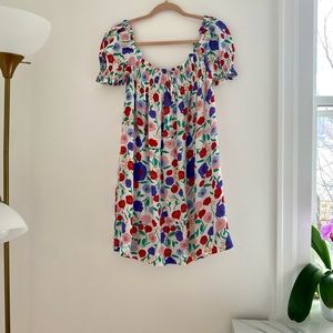 Dress mini, floral print. Bump friendly! Brand - Slide Show. Size 6 (S/M).
